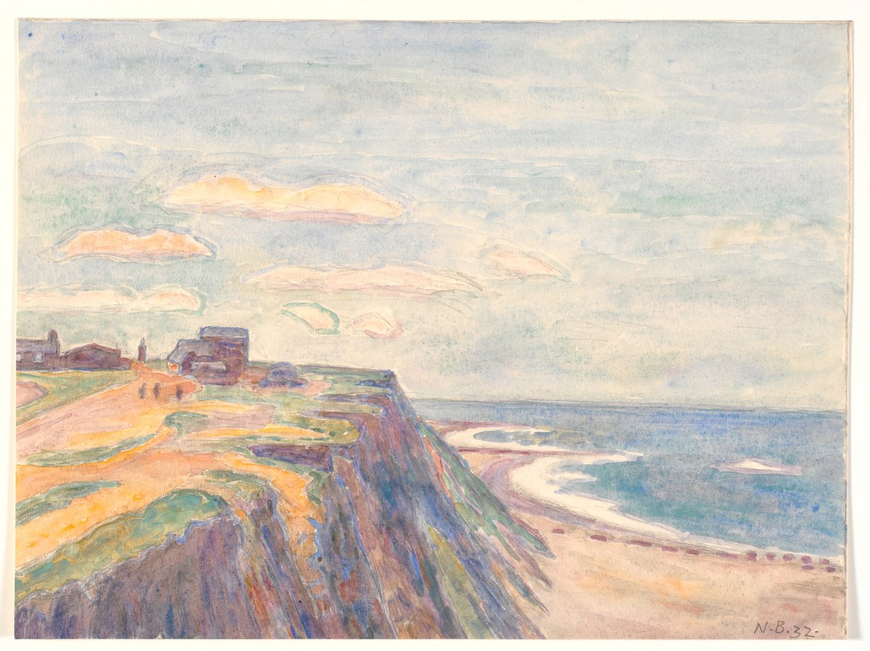 Falaises près de Bovbjerg - Niels Jakob Jakobsen Bjerre