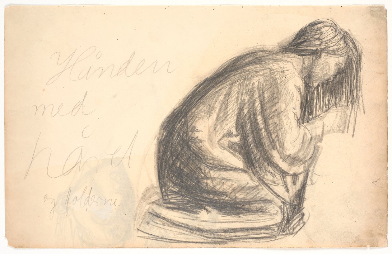 Marie agenouillée - Niels Larsen Stevns