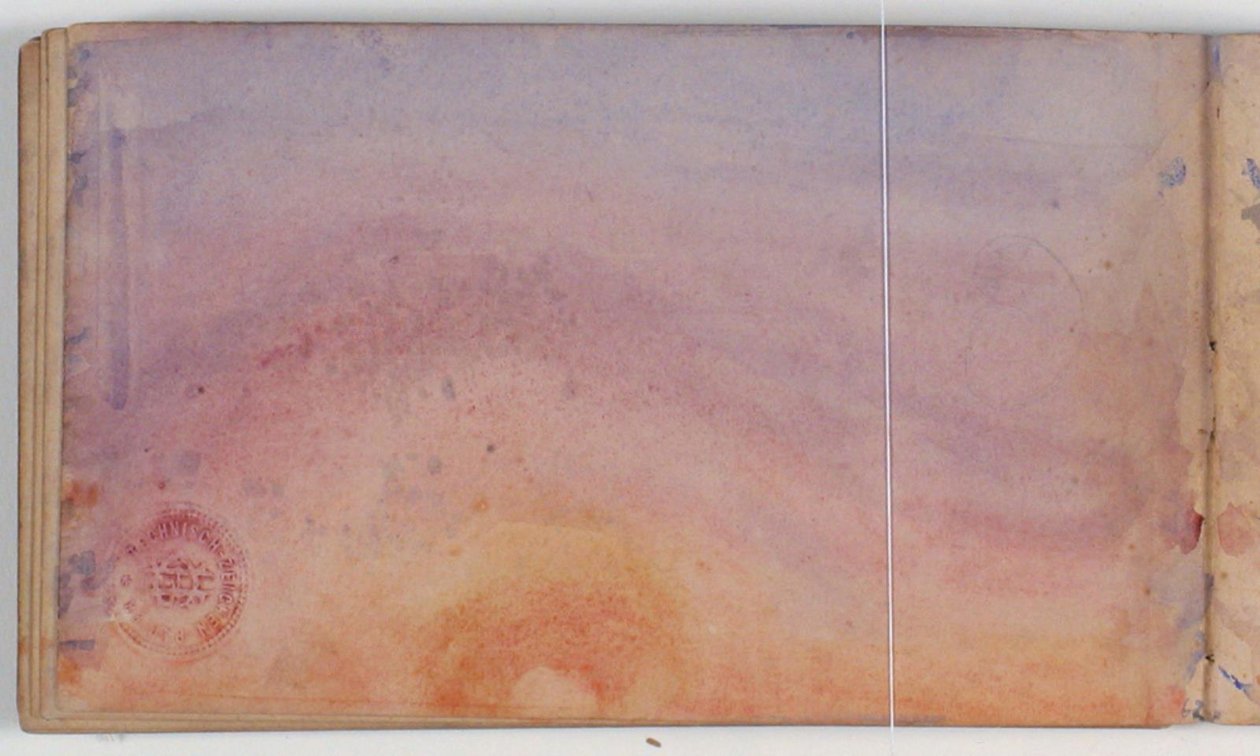 Ciel de coucher de soleil - Niels Larsen Stevns