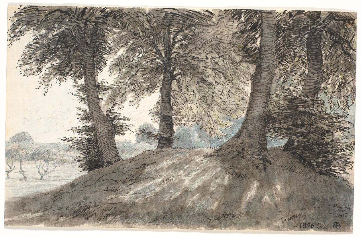 "Hoppehøj près de Nysø" - Niels Skovgaard