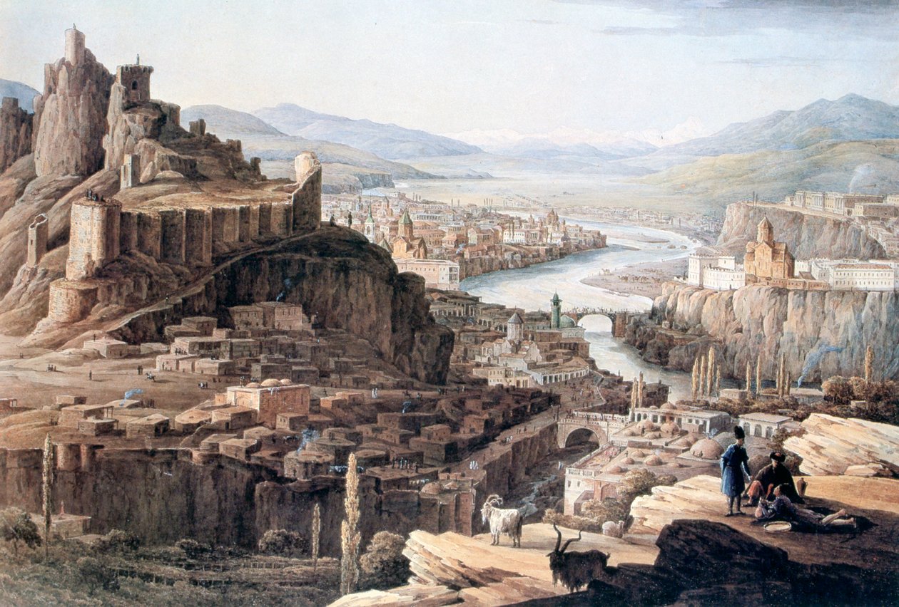 Vue de Tiflis, 1830 - Nikandor Grigorievich Chernetsov