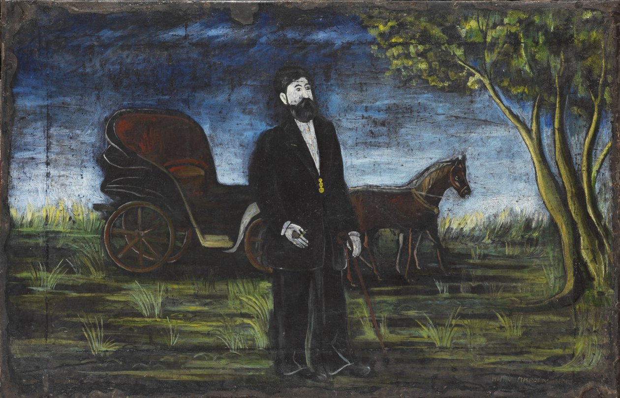 Le riche marchand - Niko Pirosmani
