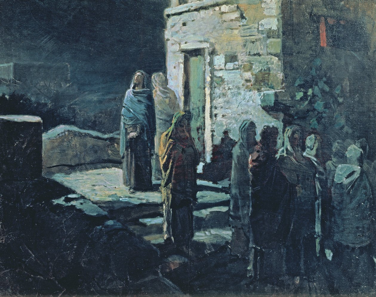 Christ après la Dernière Cène à Gethsémani, 1888 - Nikolai Nikolajevitch Gay
