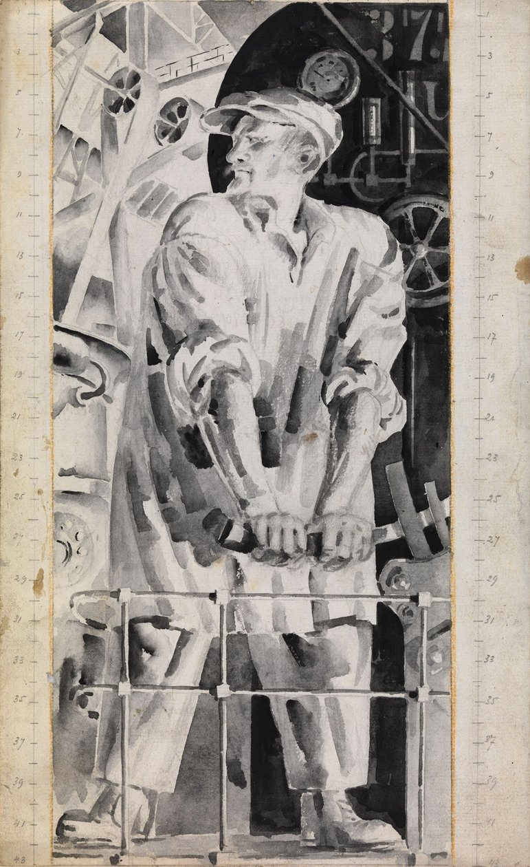 Le Machiniste, années 1920 - Nikolai Adrianovich Tyrsa