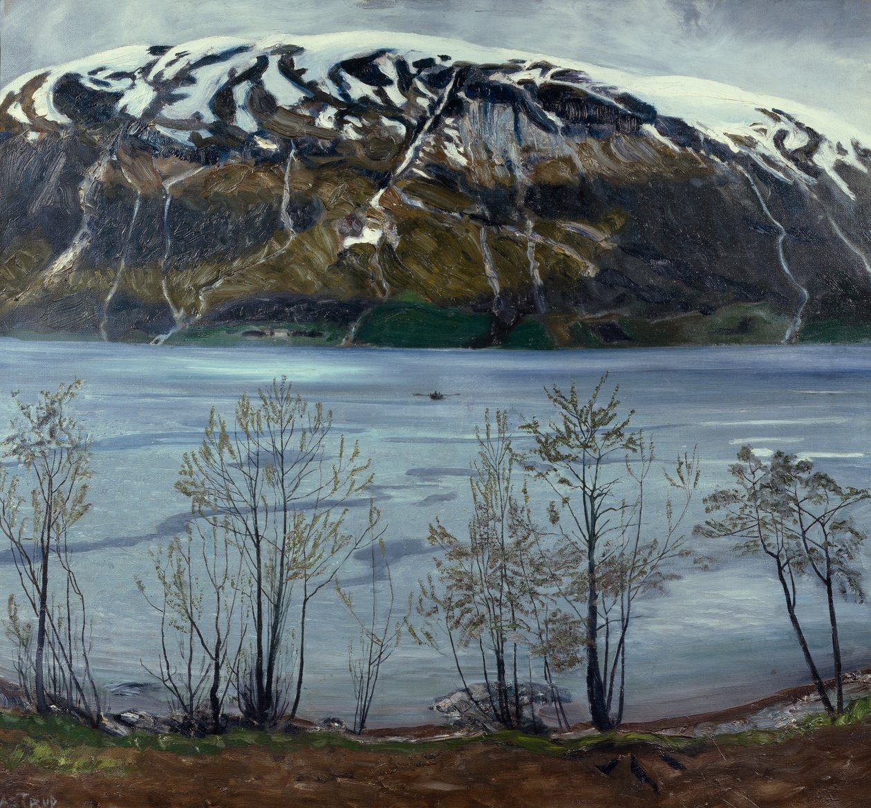 Soirée de printemps grise - Nikolai Astrup