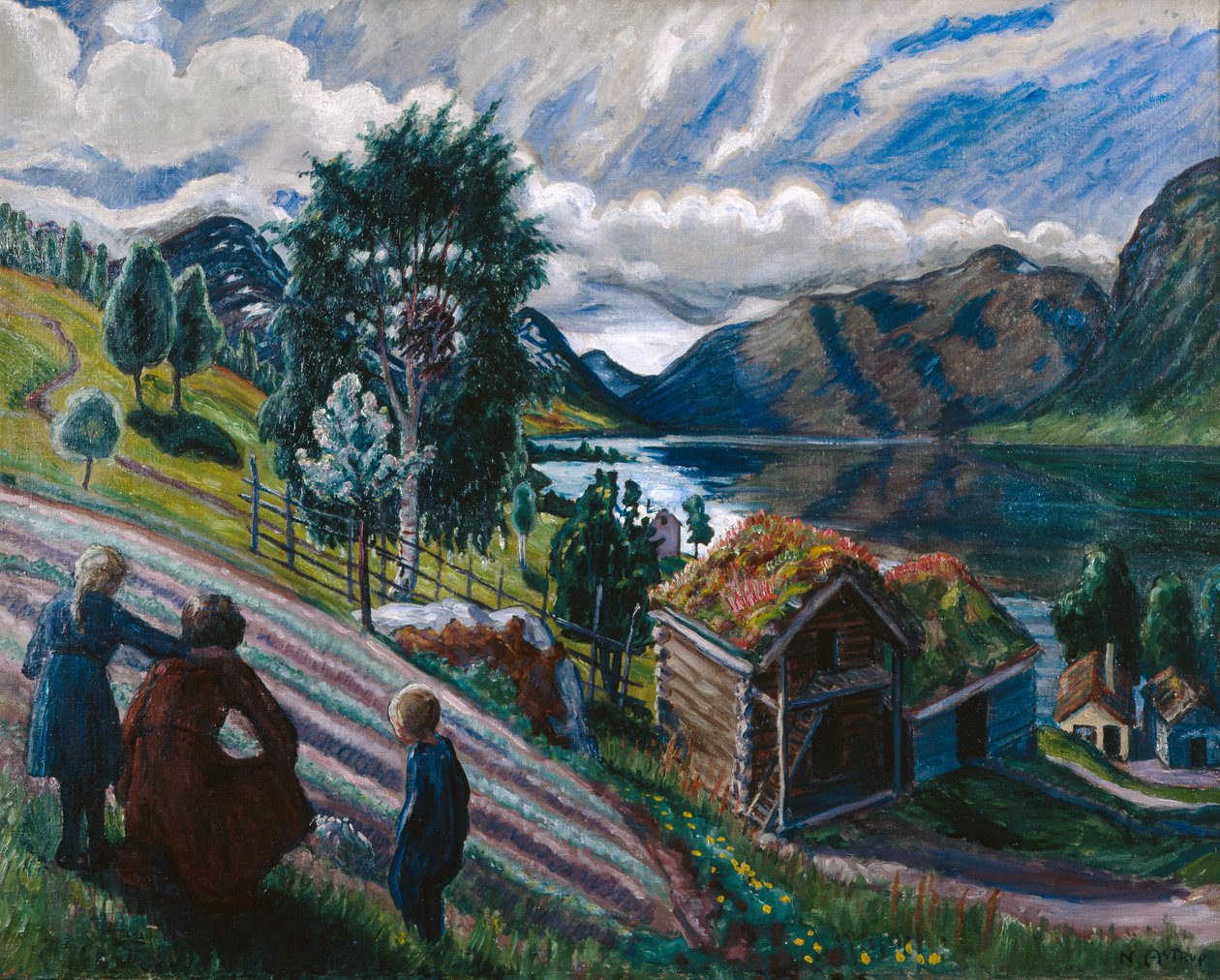 Temps gris - Nikolai Astrup