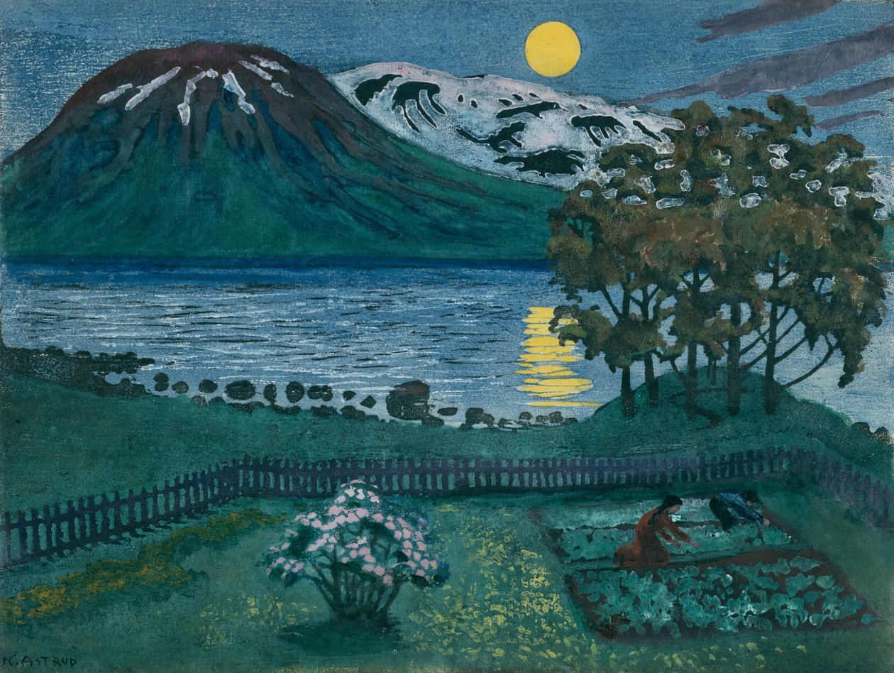 Lune de mai - Nikolai Astrup