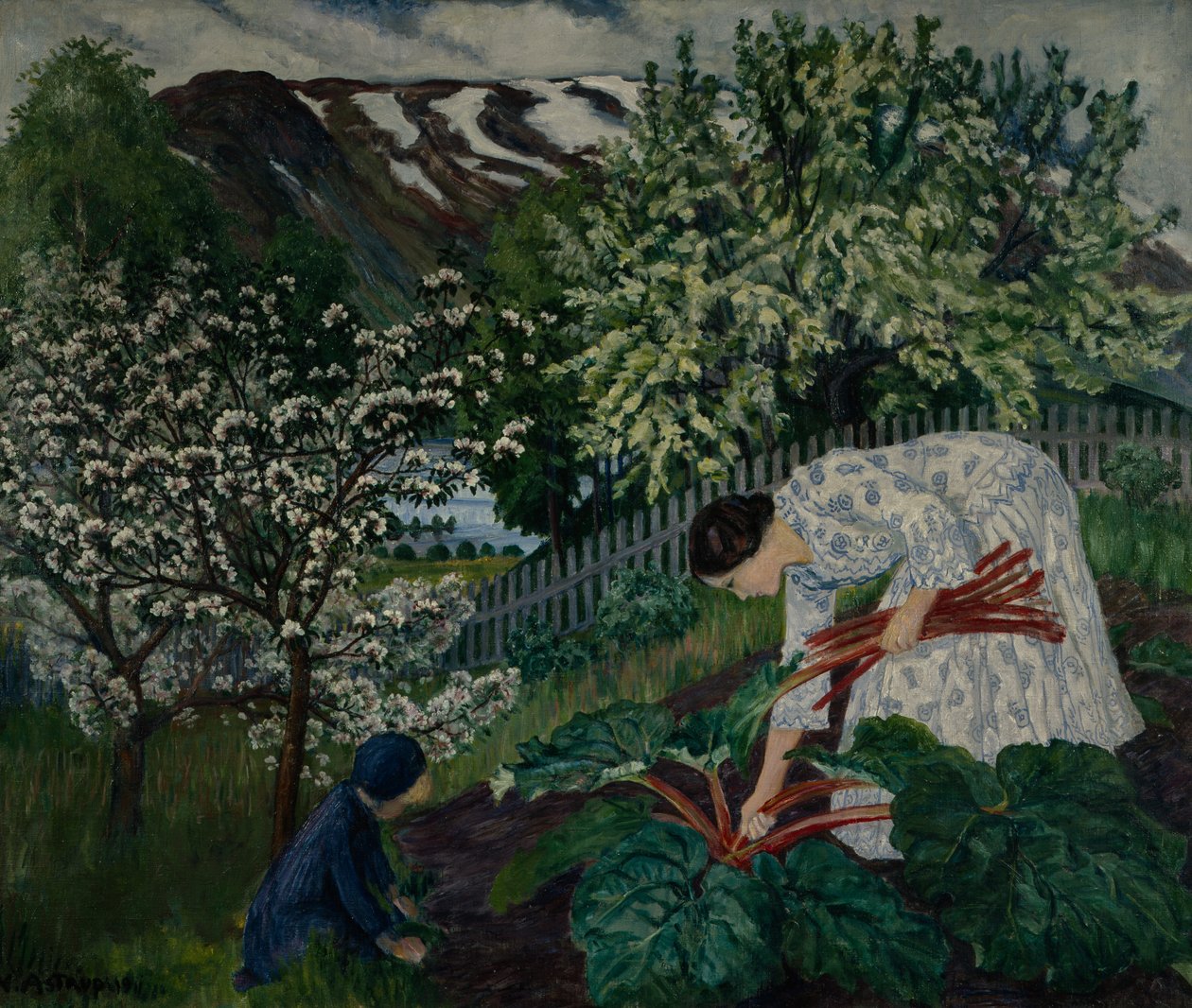 Rhubarbe - Nikolai Astrup