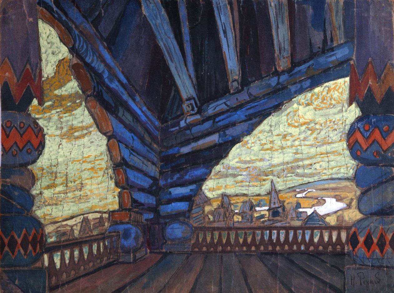 Gulbishche, années 1900 - Nikolai Konstantinowitsch Roerich
