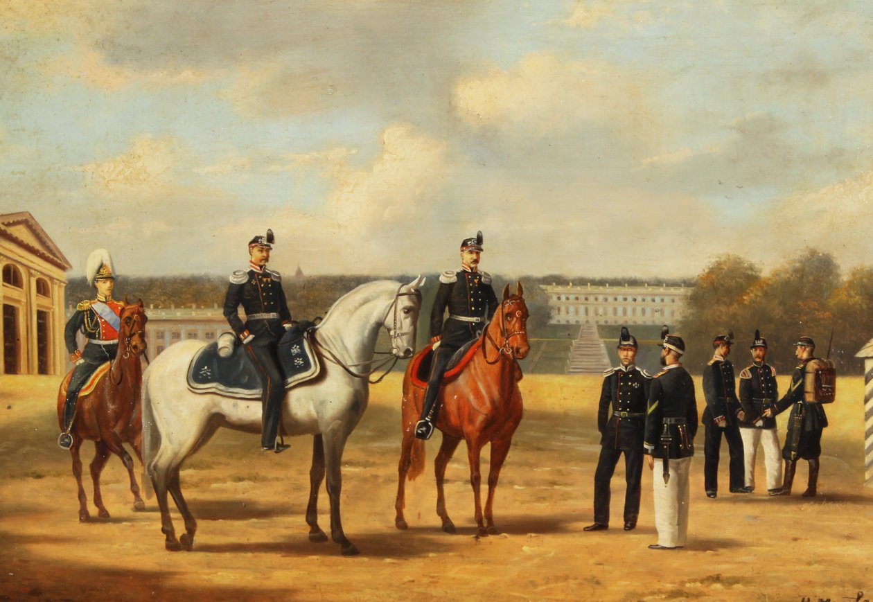 Grenadiers à Tsarskoïe Selo - Nikolai Sergeyevich Matveyev