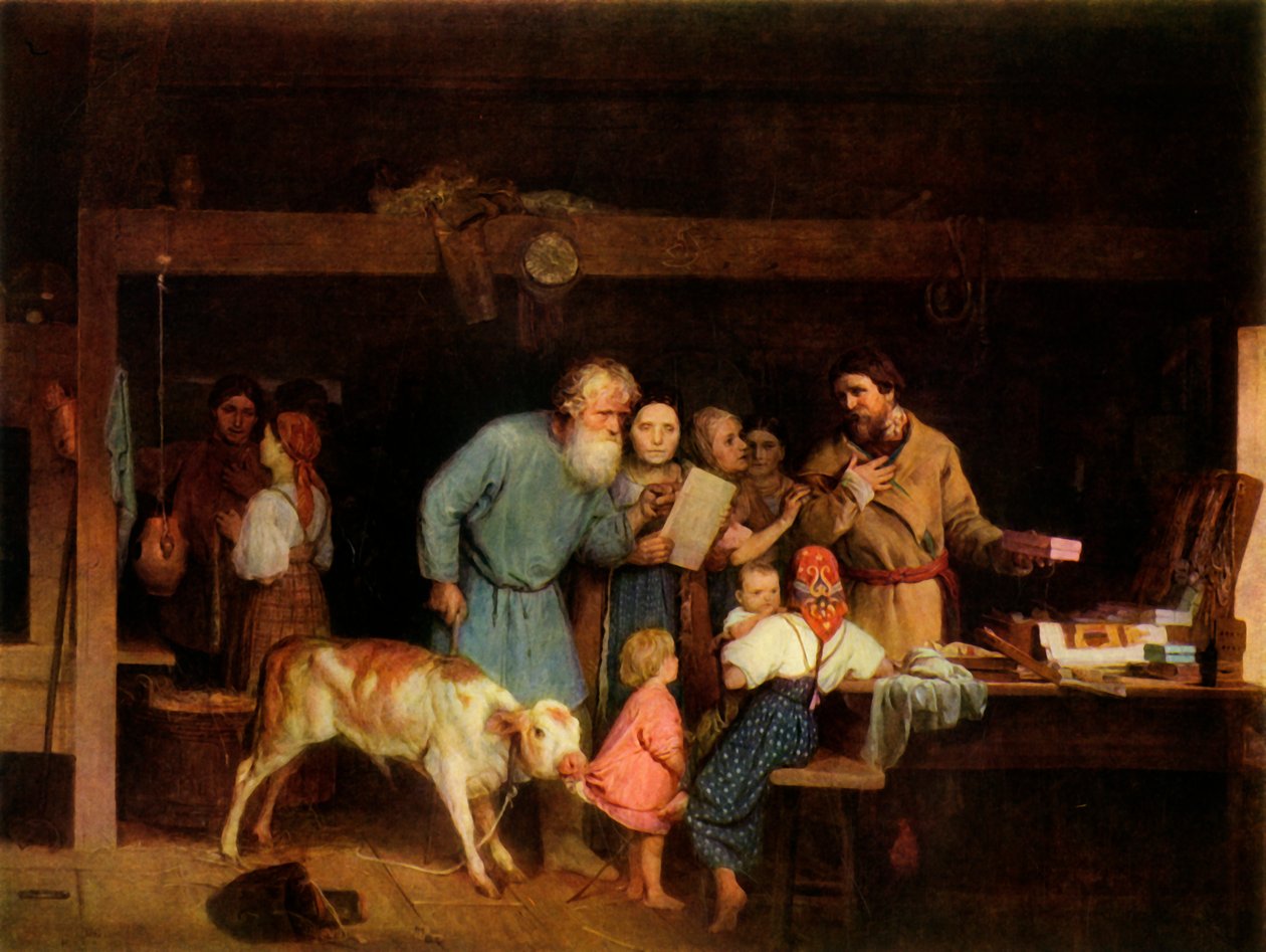 Ofena, le commerçant, 1865, 1965 - Nikolay Koshelev
