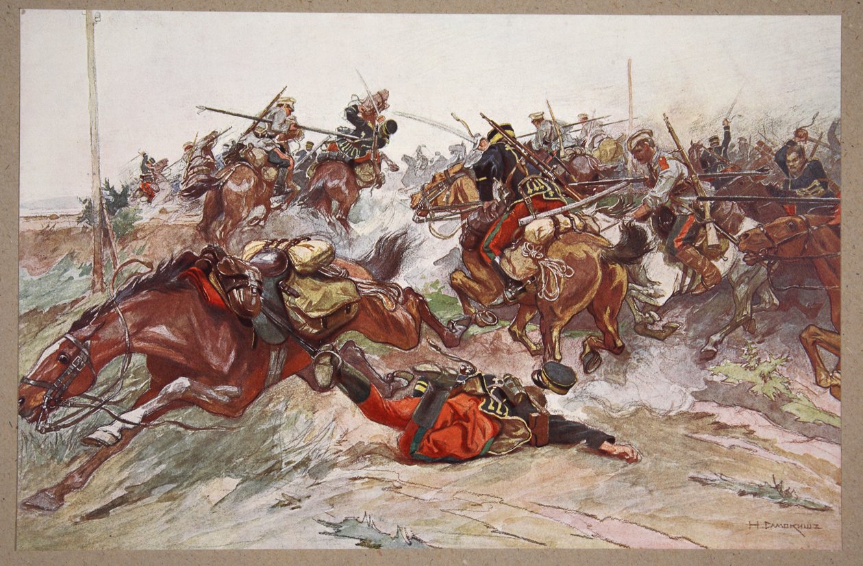 La bataille de Wafangou - Nikolai Semyonovich Samokish