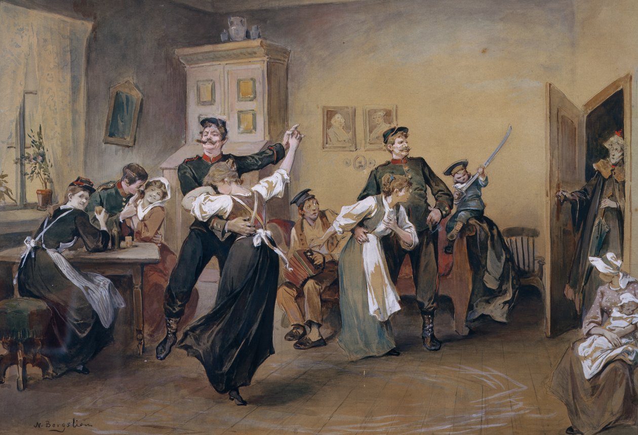Danse au grenier - Nils Bergslien