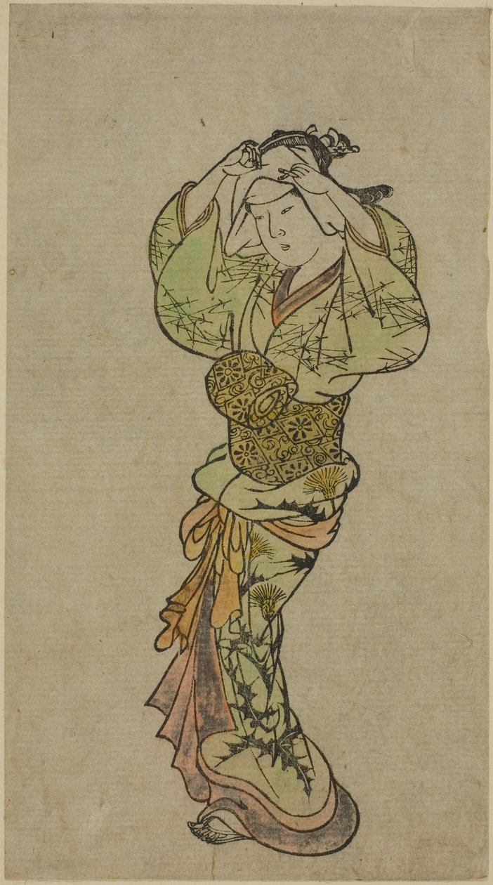 A Dancer - Nishikawa Sukenobu