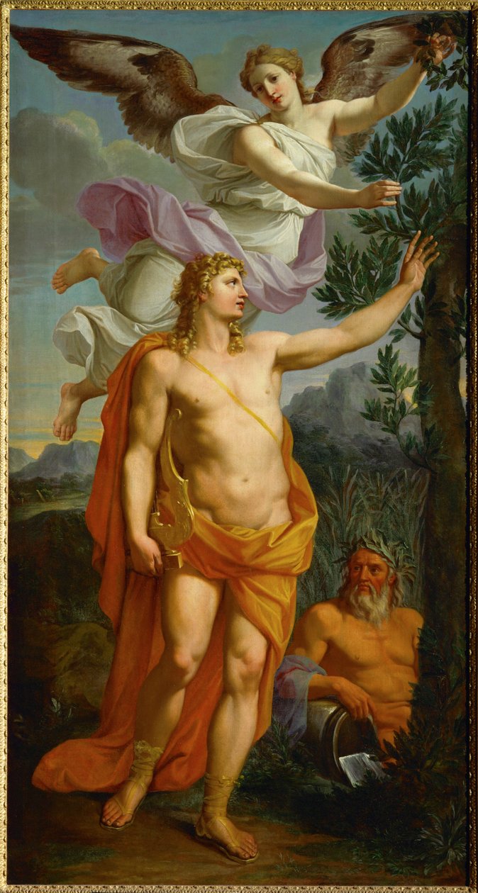 Apollon couronné par la Victoire ... - Noël Coypel