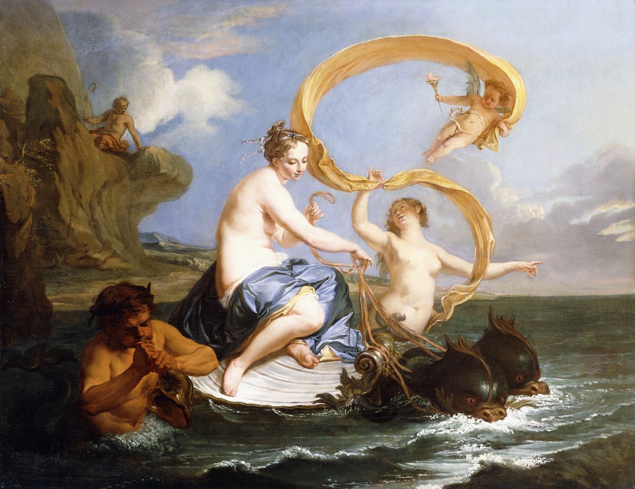 Le triomphe de Galatée - Noel Nicholas Coypel