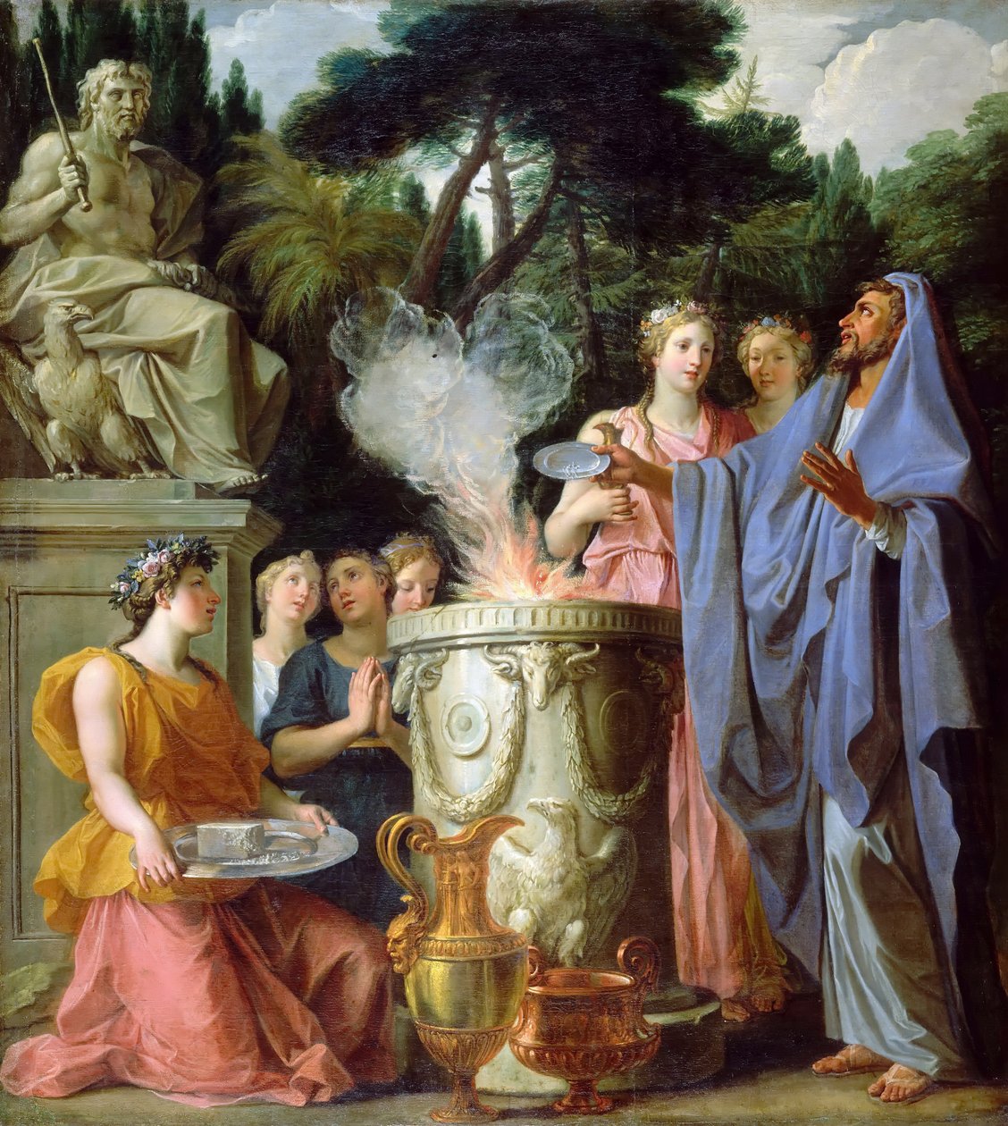 Sacrifice à Jupiter - Noël Coypel