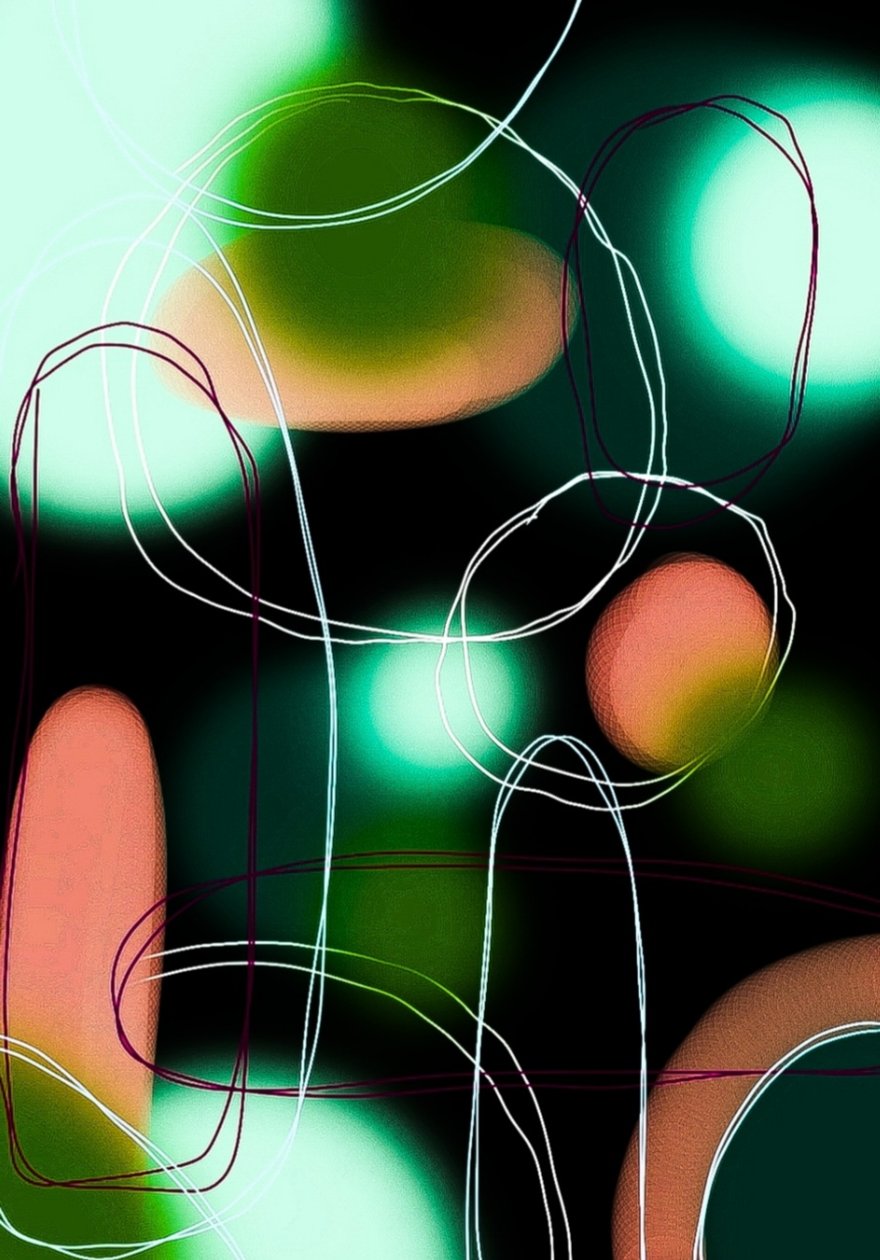 Peinture Abstraite N°01 - Nomi Morina