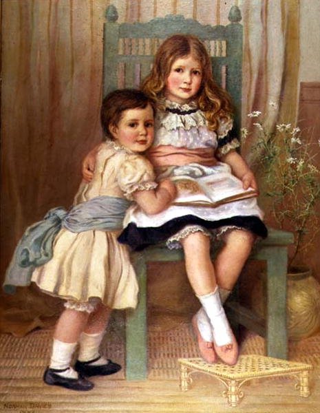Simon et Dorothea Meburn - Norman Prescott Davies