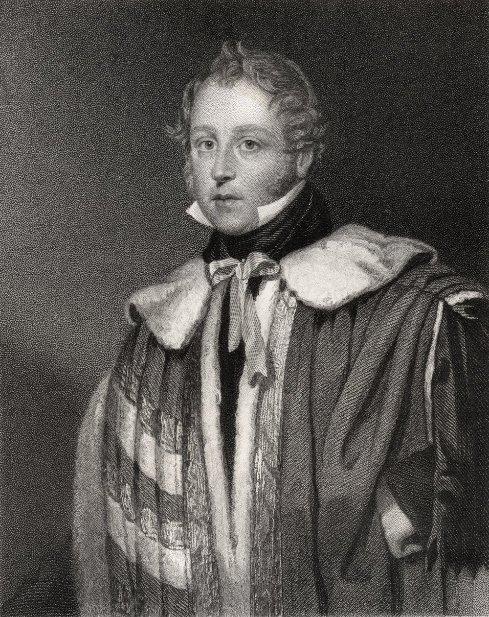John Talbot, 16e comte de Shrewsbury, gravé par J. Morrison, de 