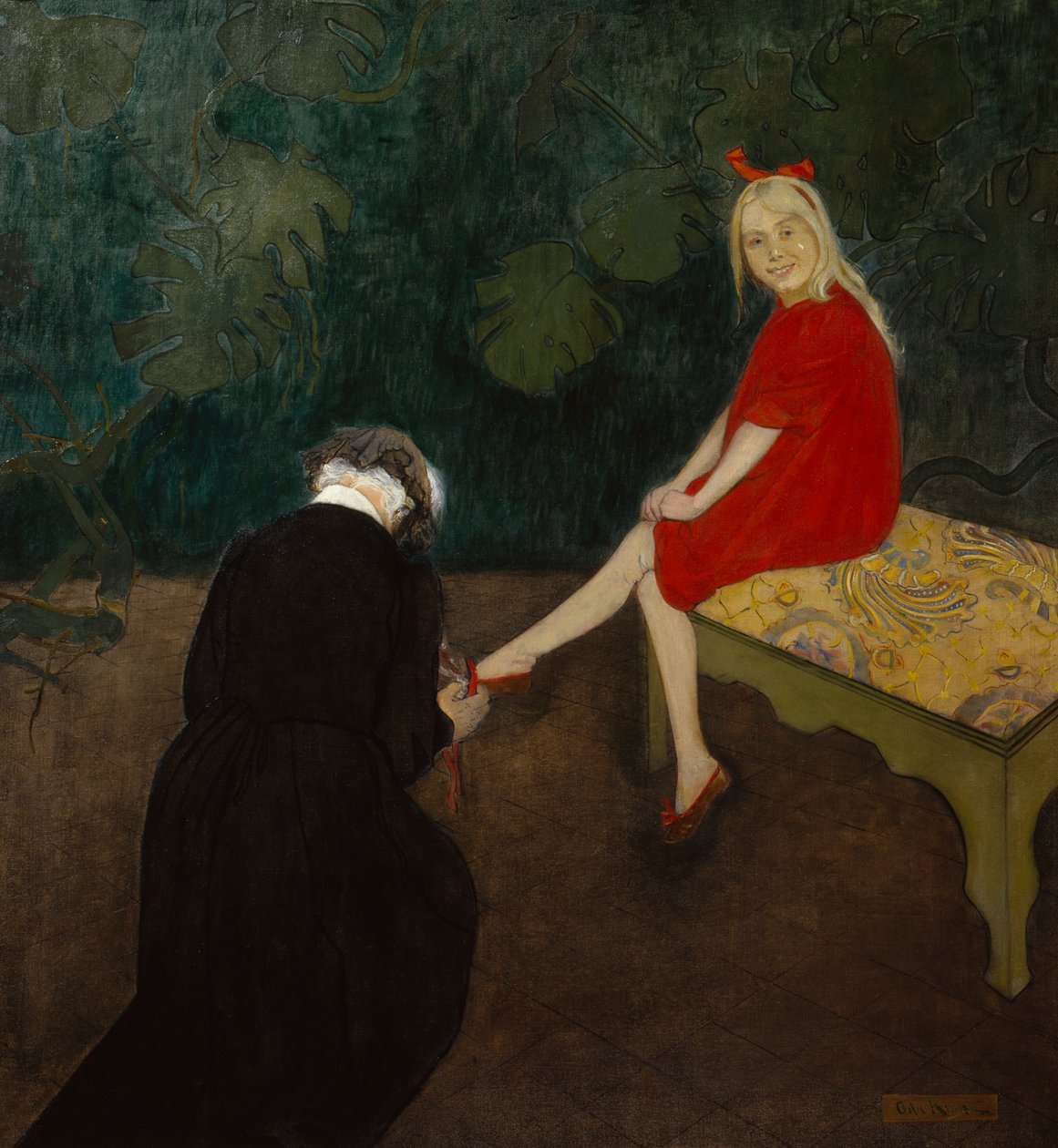 Rouge et noir - Oda Krohg