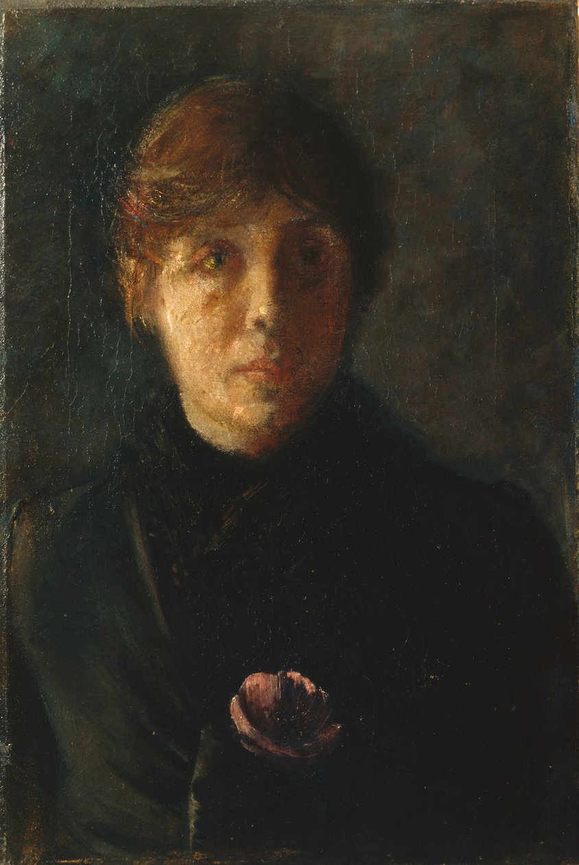 Autoportrait, vers 1890 - Oda Krohg
