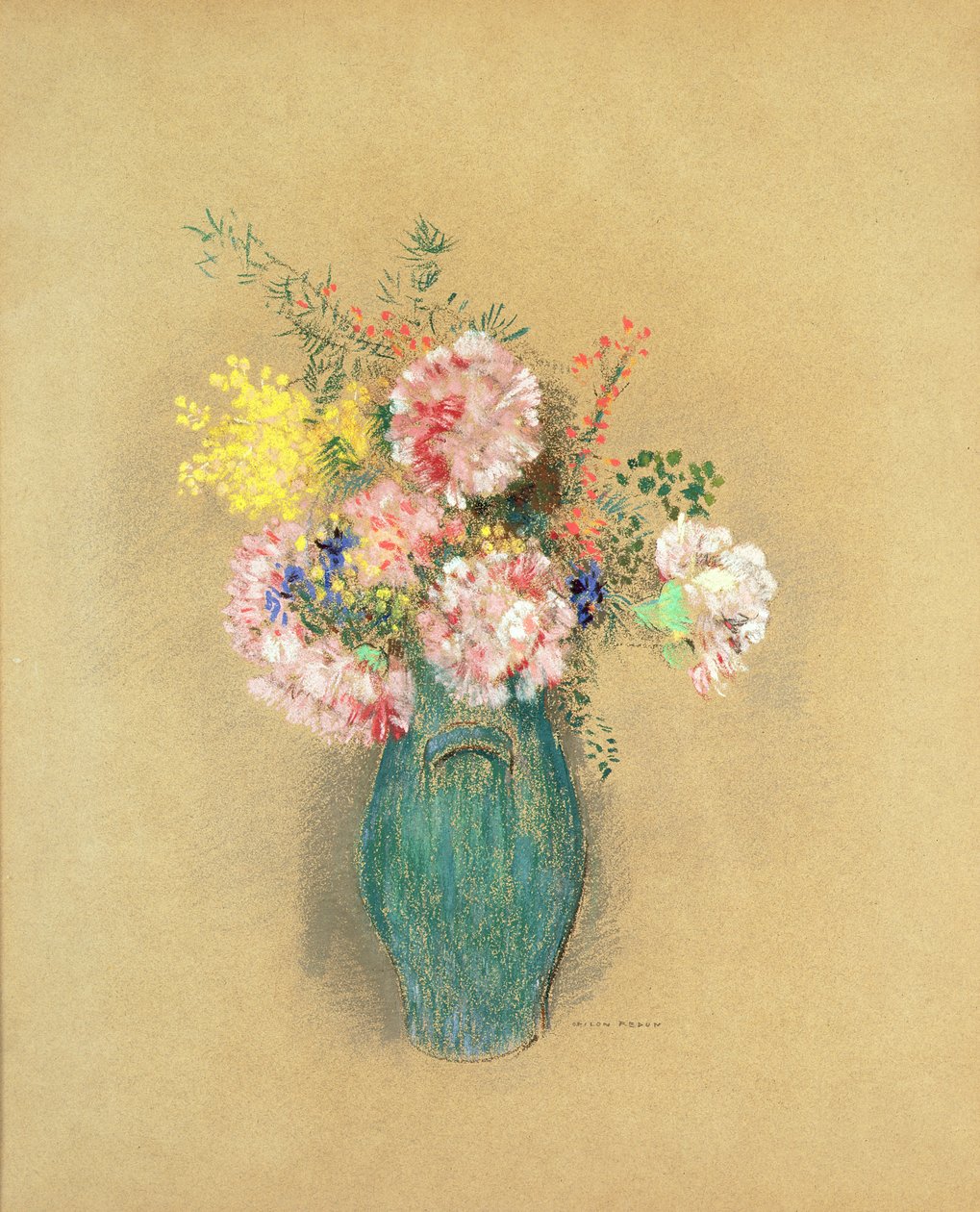Œillets - Odilon Redon