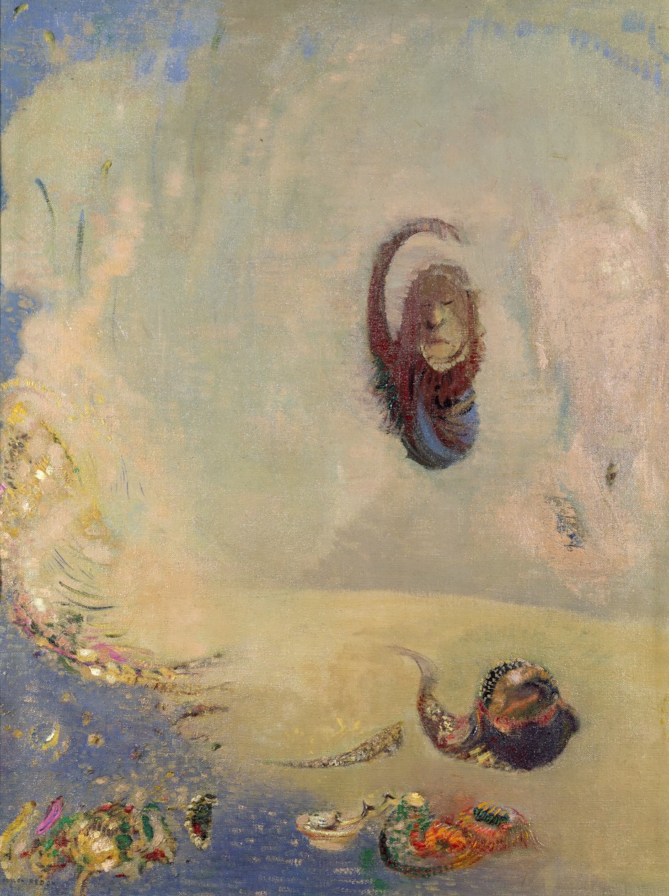 Oannes, c.1910 - Odilon Redon