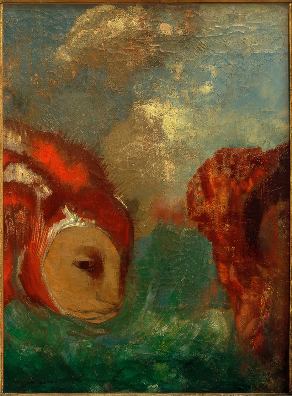 Angélique et le dragon - Odilon Redon