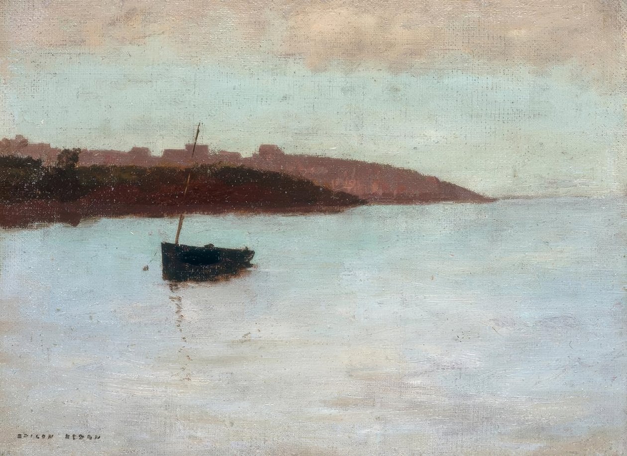 Barque de pêcheur - Odilon Redon