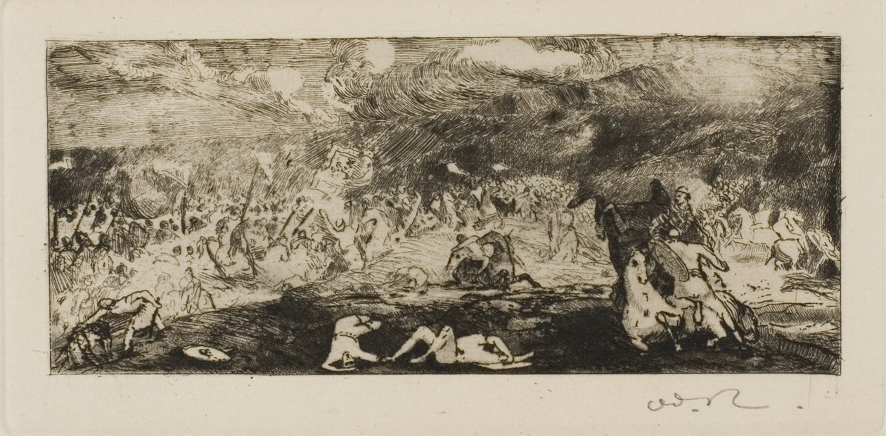 Bataille - Odilon Redon