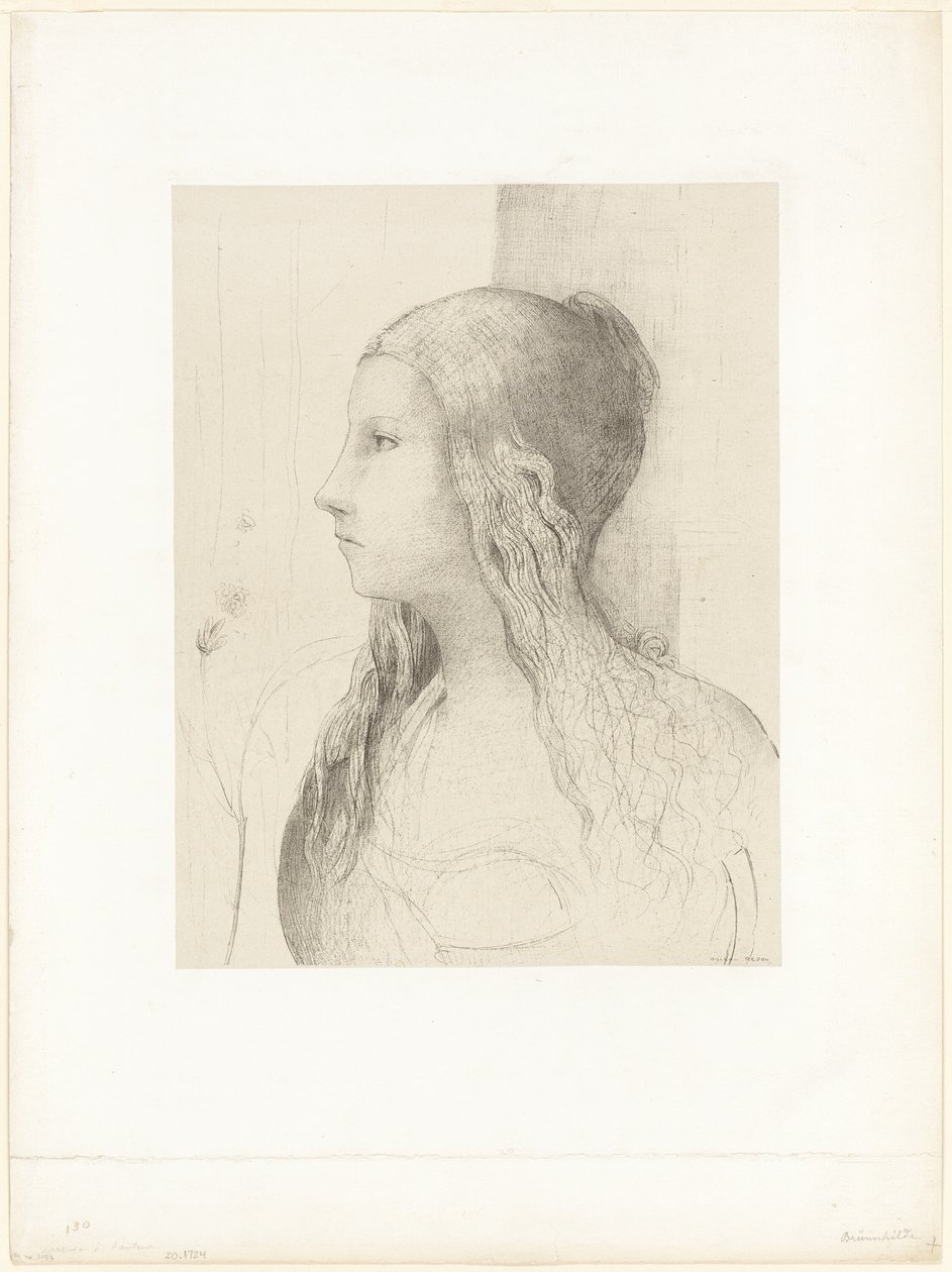 Brünnhilde (Le Crépuscule des Dieux) - Odilon Redon