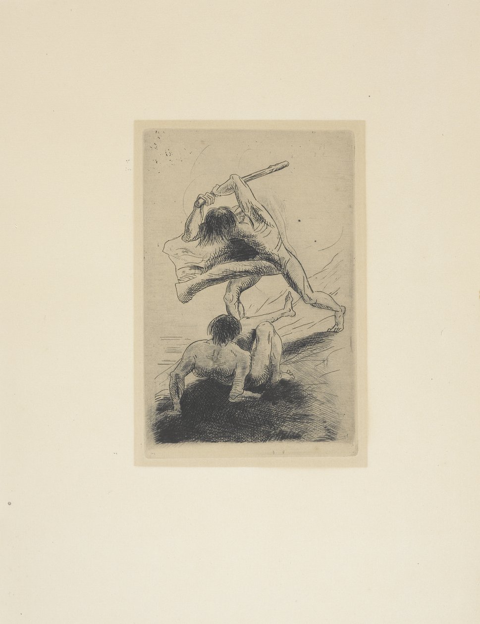 Caïn et Abel - Odilon Redon
