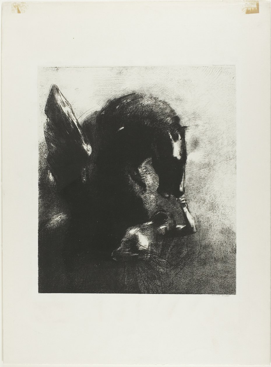 Pégase captif - Odilon Redon