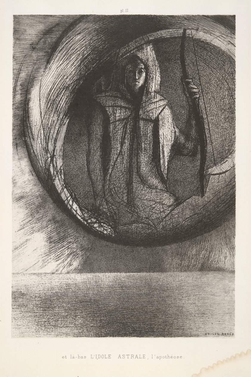 Et là-bas - Odilon Redon