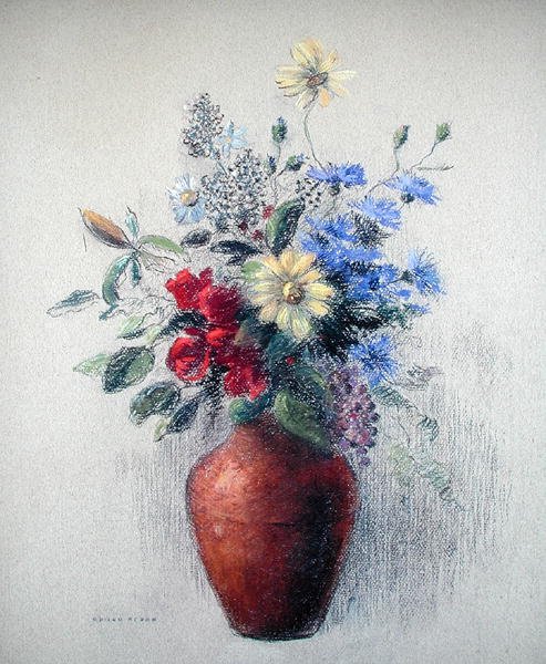 Fleurs - Odilon Redon