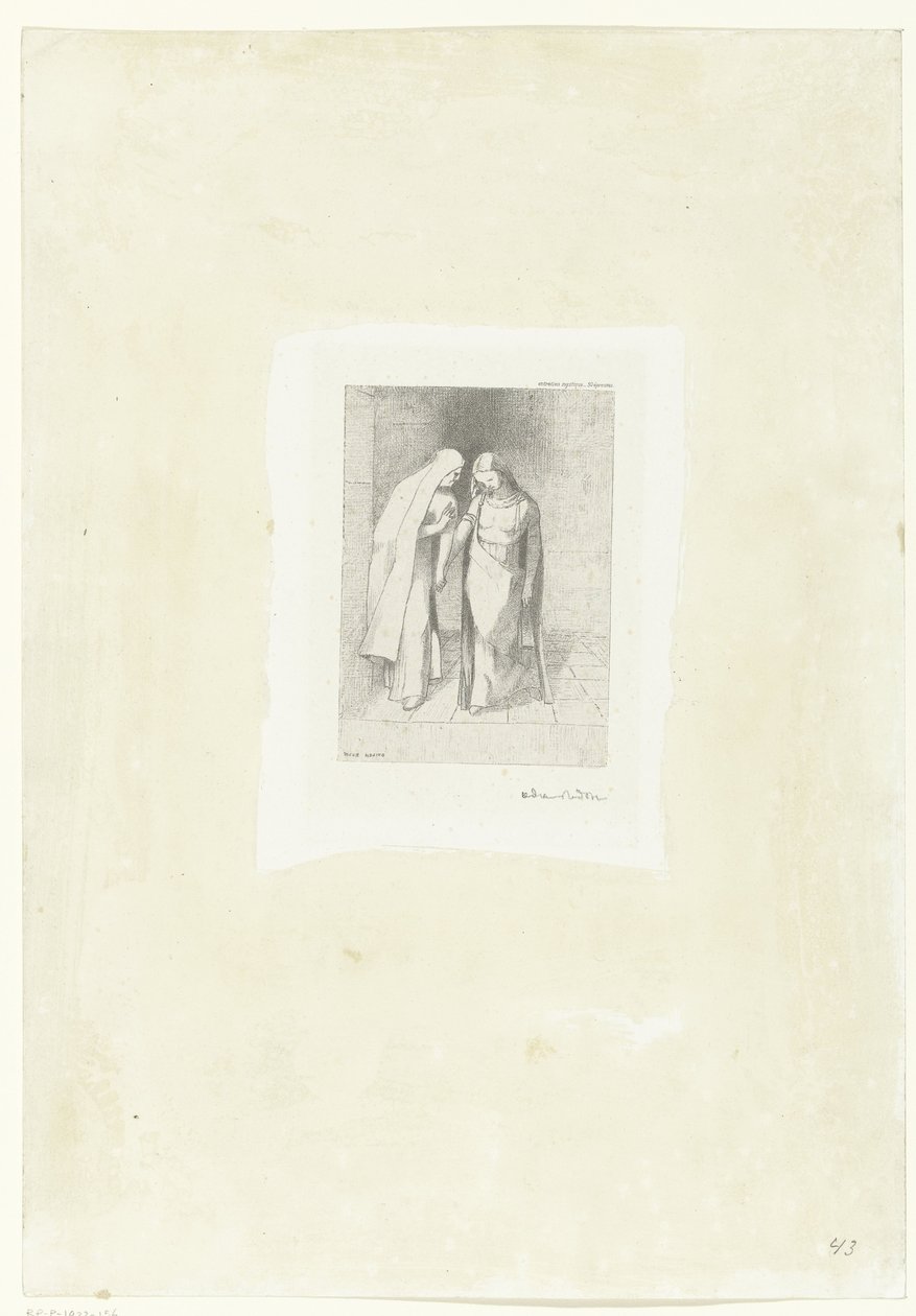 Conversation mystique - Odilon Redon