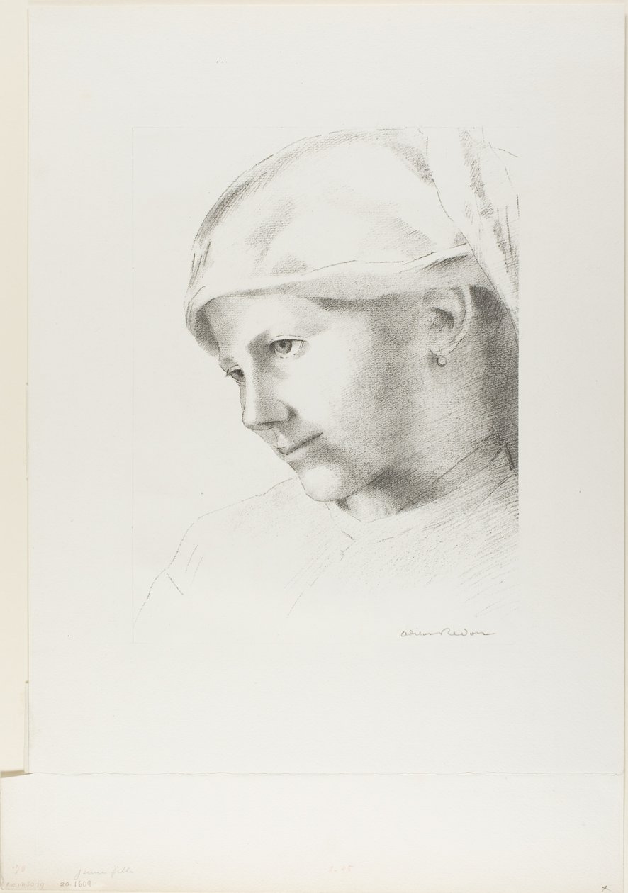 Fille - Odilon Redon