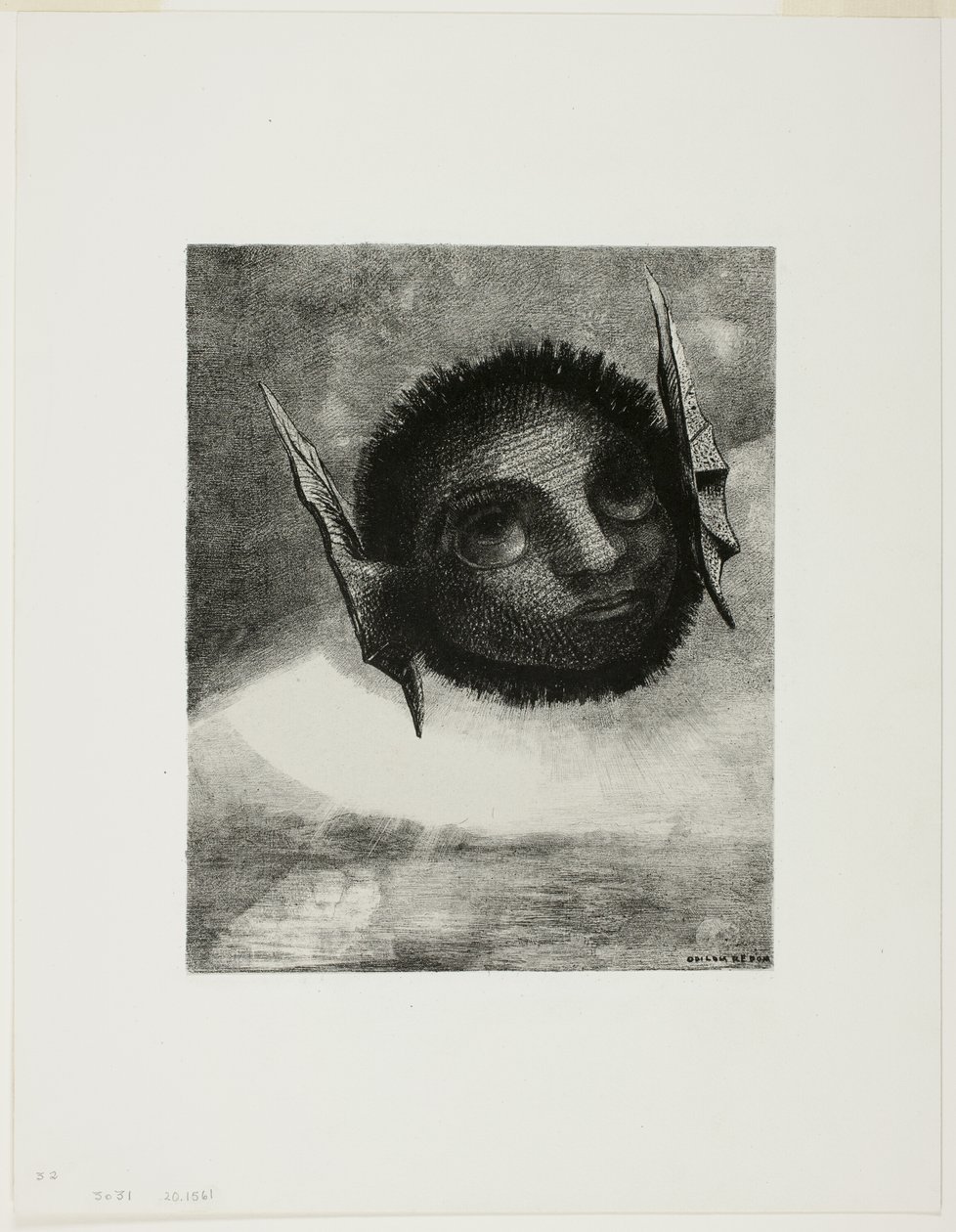 Gnome, planche six de In Dreams - Odilon Redon