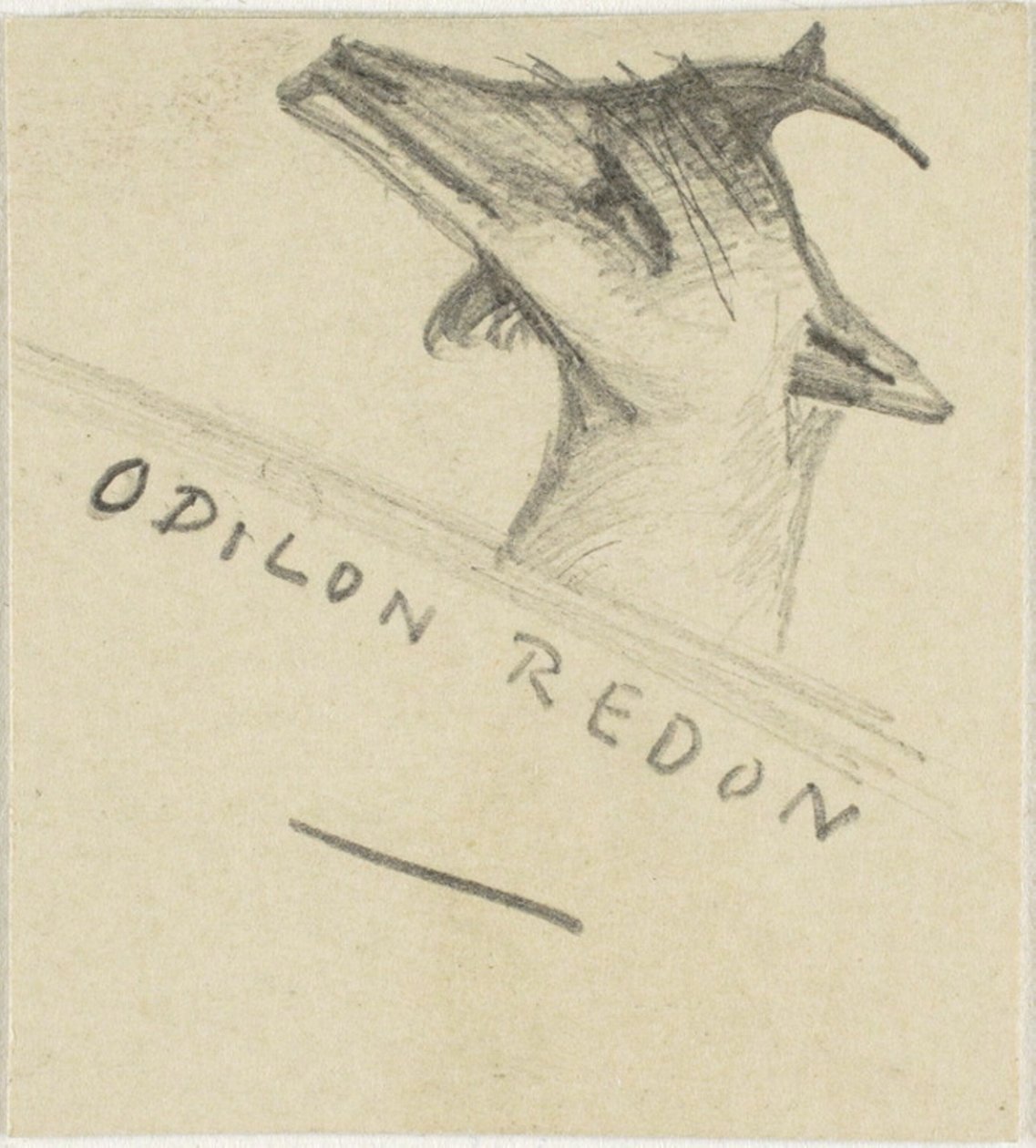 Chèvre - Odilon Redon