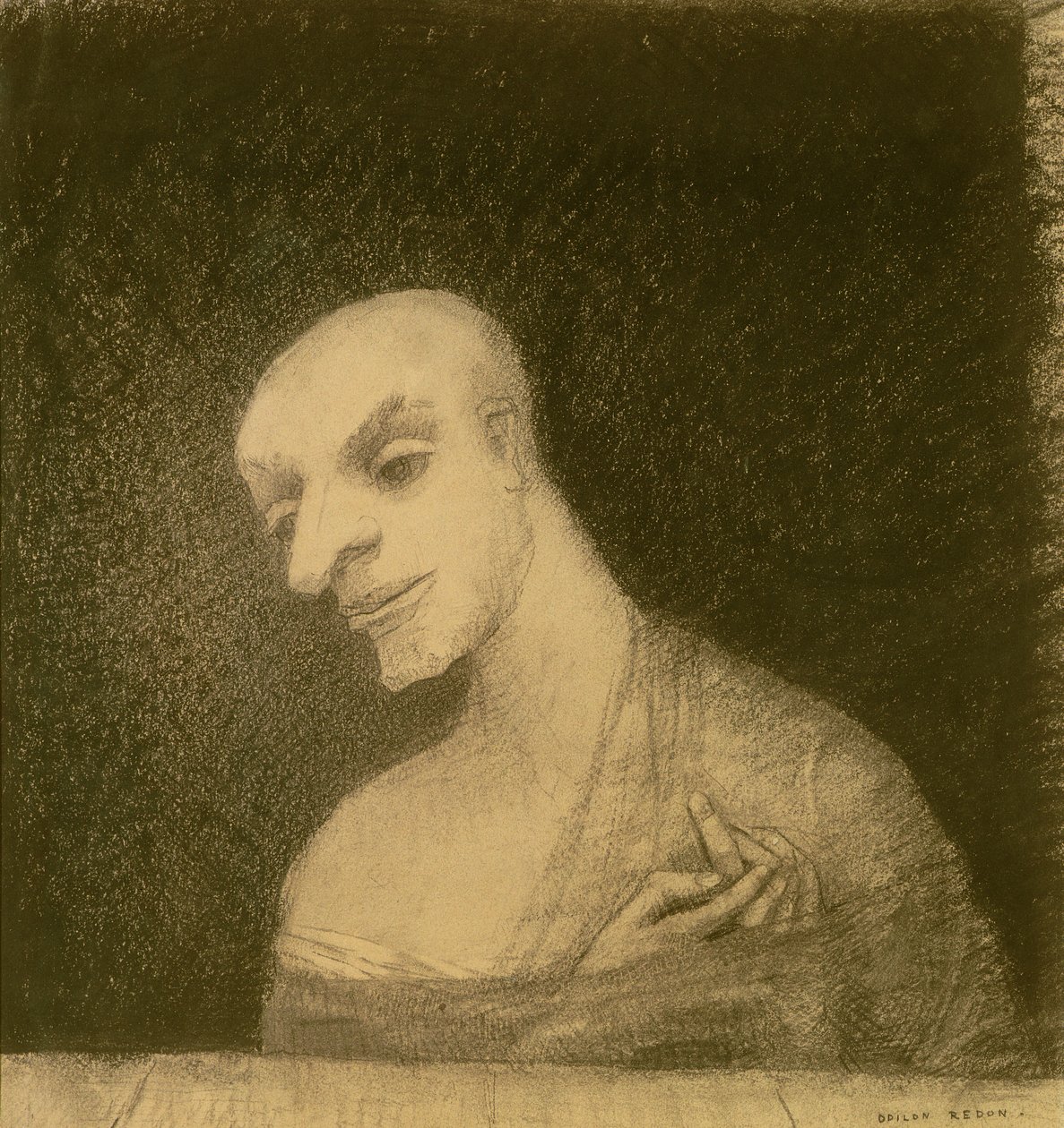 Figure Imaginaire, vers 1881 - Odilon Redon