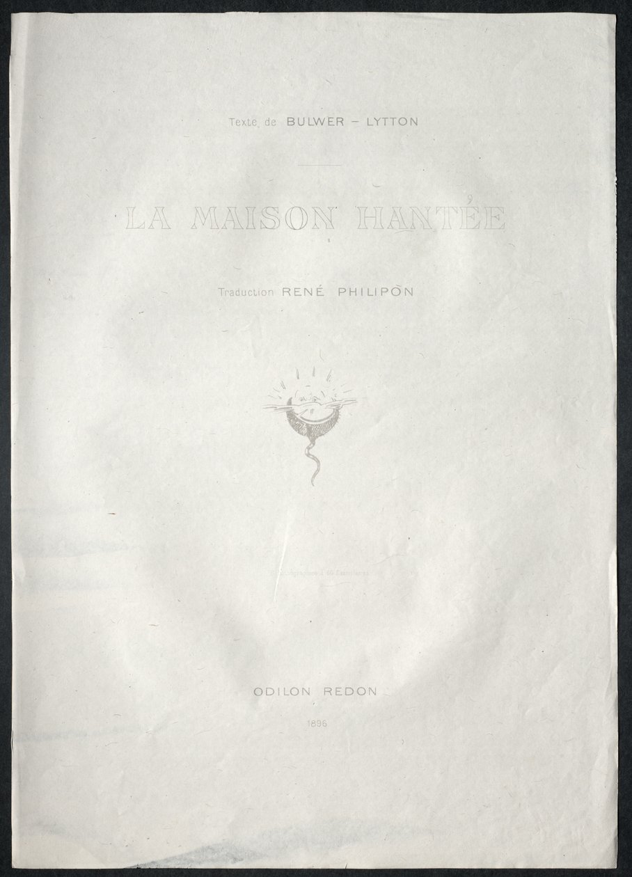 La Maison hantée - Odilon Redon