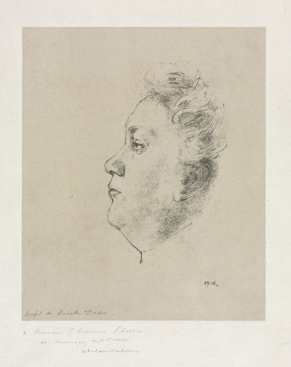 Mlle. Juliette Dodu - Odilon Redon