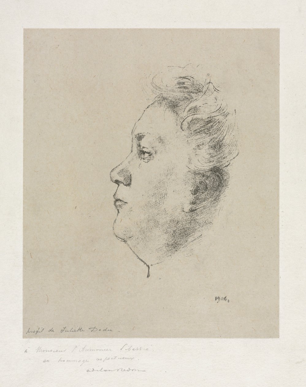 Mlle. Juliette Dodu - Odilon Redon