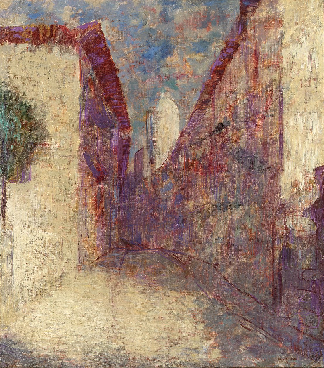 Rue à Fontarabie - Odilon Redon