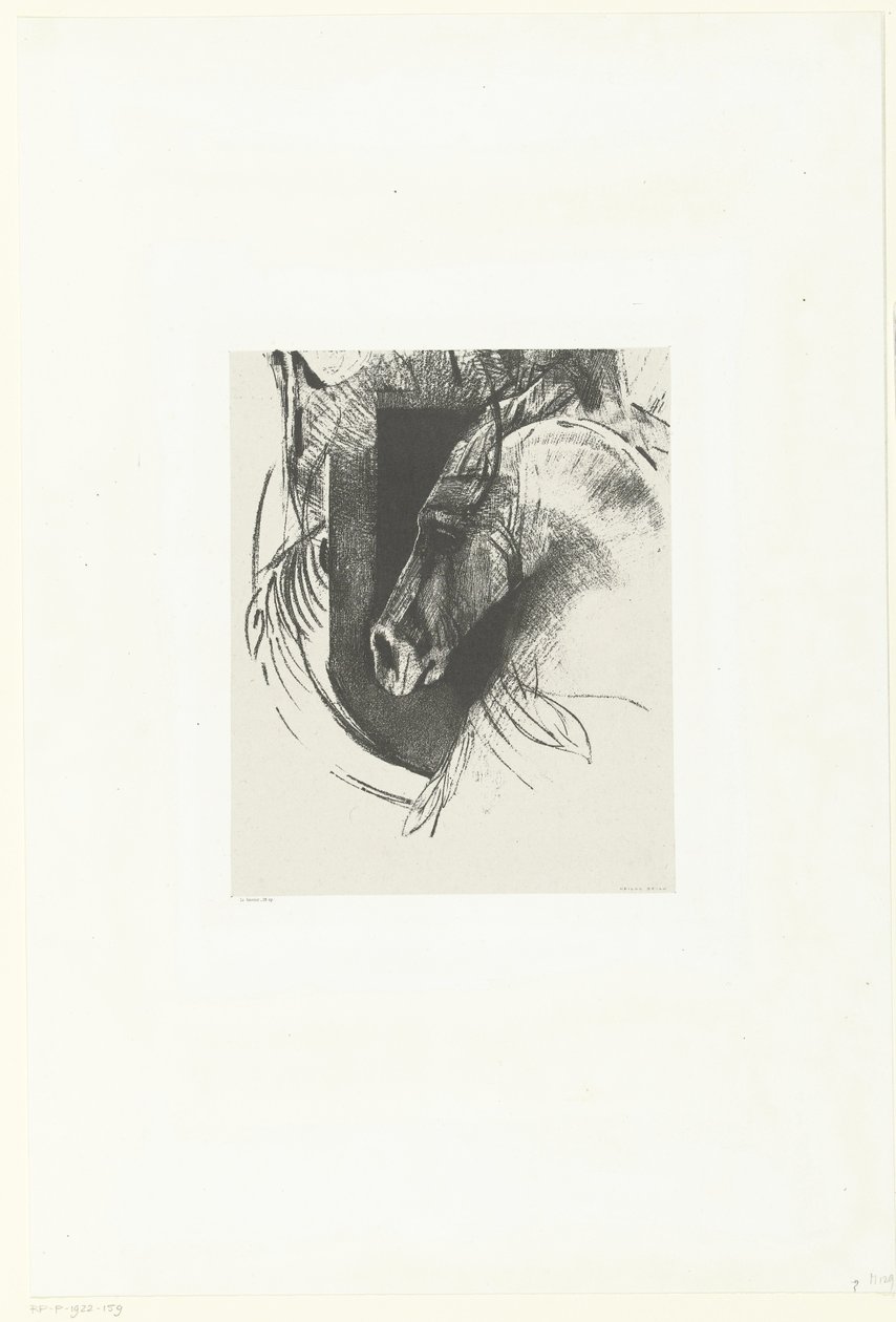Cheval de bataille - Odilon Redon