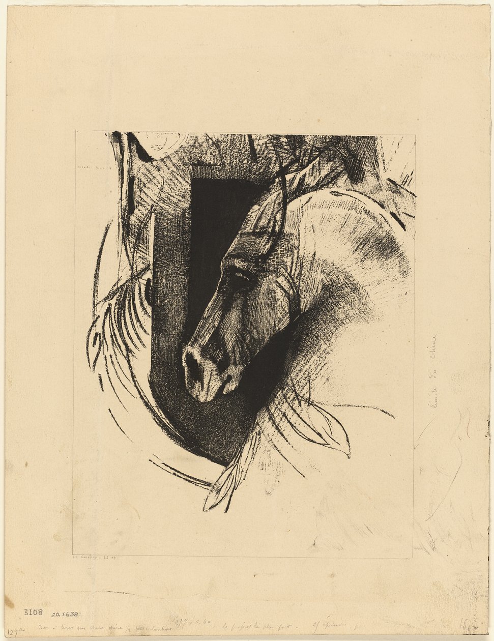 Le Destrier - Odilon Redon