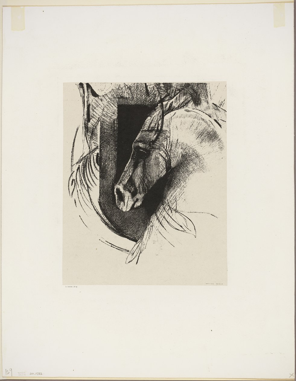 Le Cheval de bataille - Odilon Redon