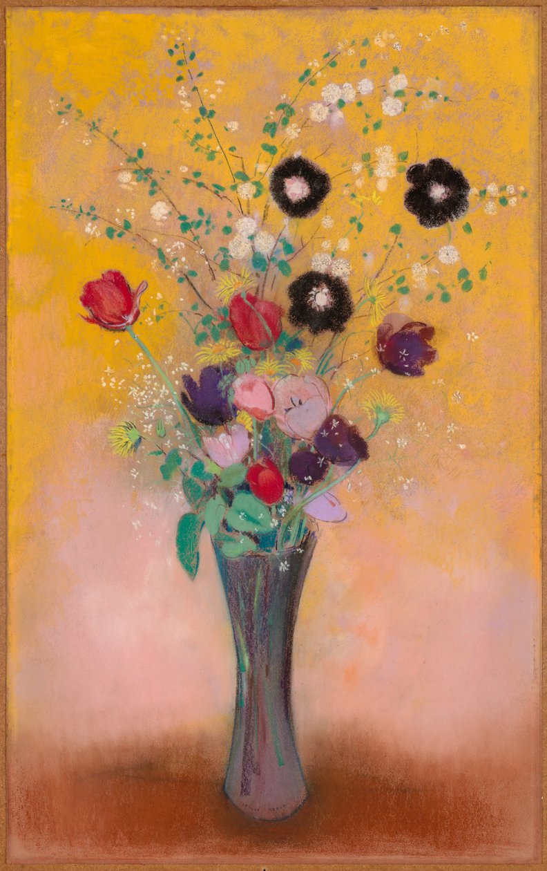 Vase de fleurs - Odilon Redon