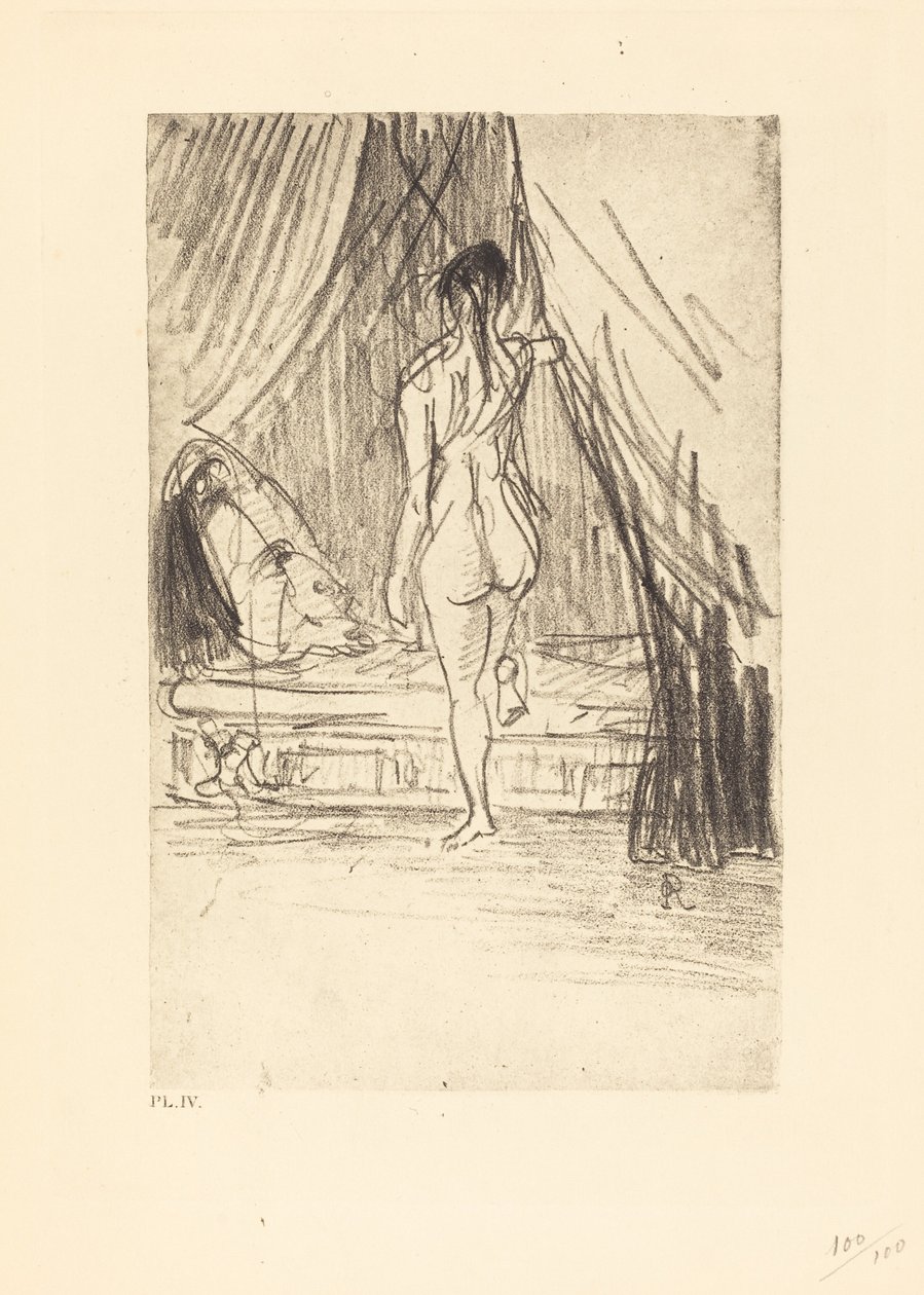Volupté, Fantôme Élastique! - Odilon Redon